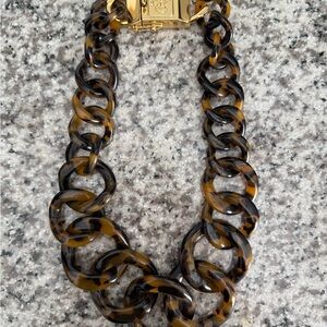 Tortoise Shell Chain Necklace